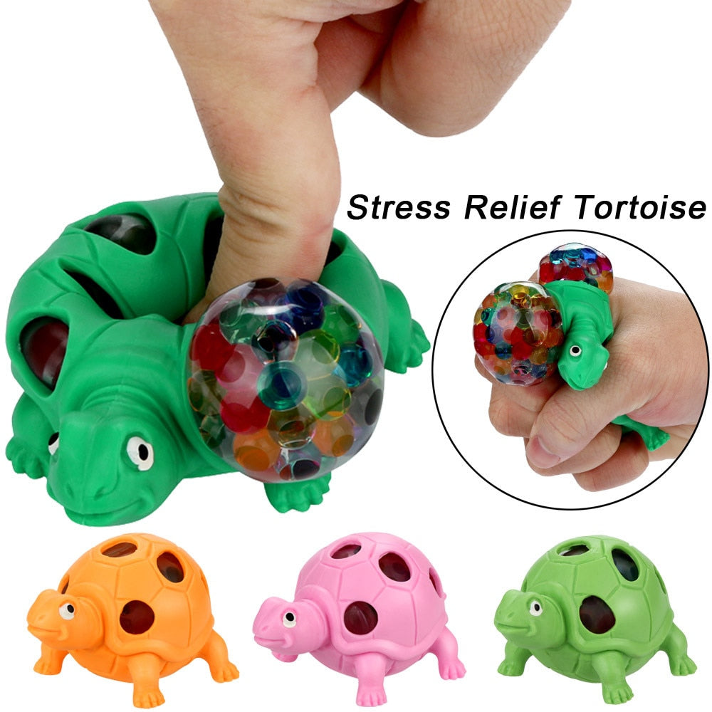 Balle Squishy Perles Arc-en-Ciel Anti-Stress