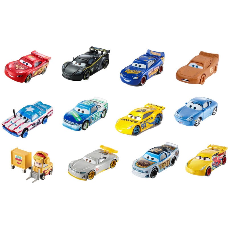 Petite Voiture Métal Cars Disney Pixar modèle assorti
