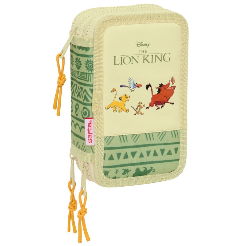 Trousse triple Mufasa Le Roi Lion Disney 37 pièces
