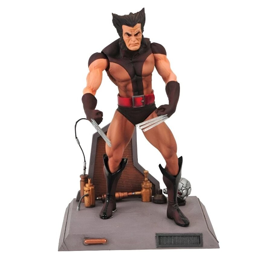 Figurine Wolverine Démasqué Marvel Select 18cm