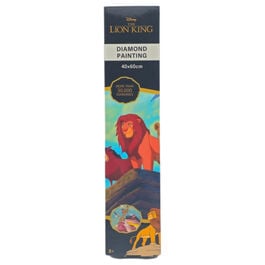 Tableau Pinta con Diamantes Le Roi Lion Disney (grand format)