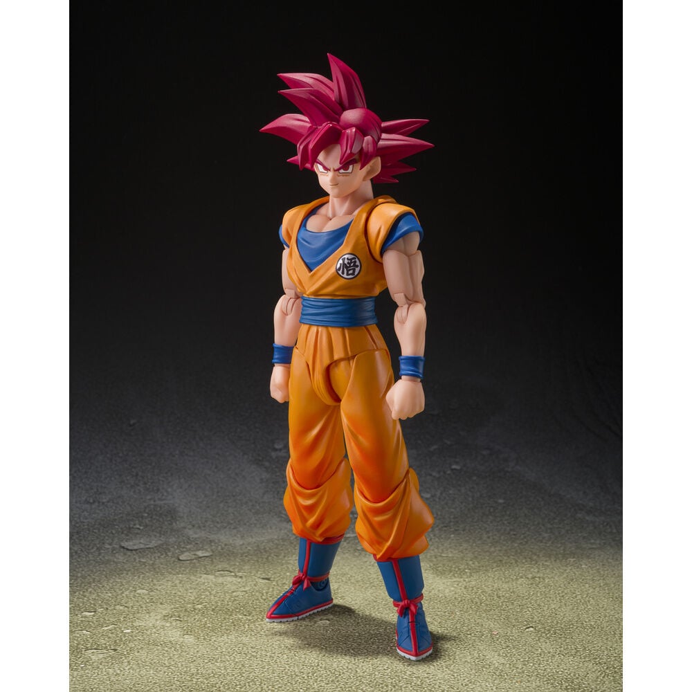 Figurine S.H.Figuarts Super Saiyan God Son Goku - Dragon Ball Super